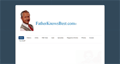 Desktop Screenshot of fatherknowsbest.us