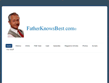 Tablet Screenshot of fatherknowsbest.us